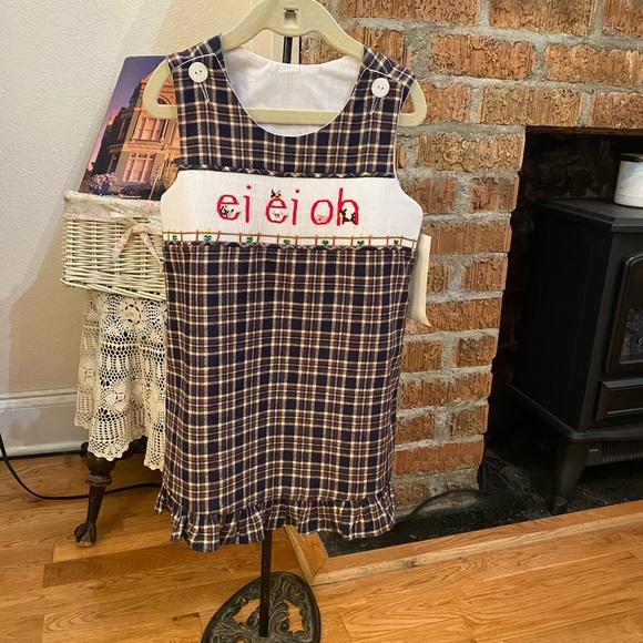 NWT WISH UPON A STAR SMOCKED TODDLER GIRLS DRESS SIZE 3T - Picture 2 of 15